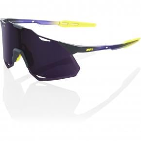 100% Hypercraft Xs Sunglasses Digital Brights/dark Purple Lens