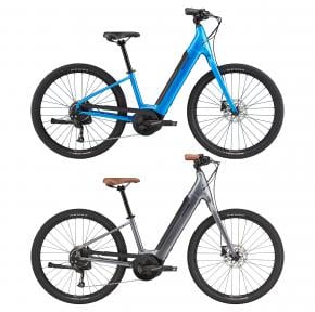 Cannondale Adventure Neo 4 27.5 Electric City Bike  2022 Small - Electric Blue