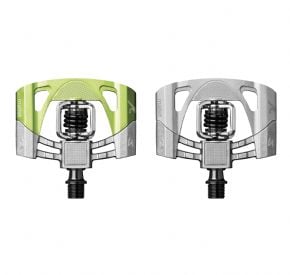 Crankbrothers Mallet 2 Pedals Silver/Green