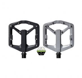 Crankbrothers Stamp 3 Small Flat Pedals Small - Grey