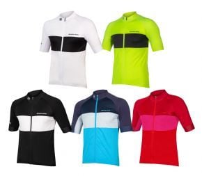 Endura Fs260-pro Short Sleeve Jersey 2 Wide Fit XX-Large - Red - Wide Fit