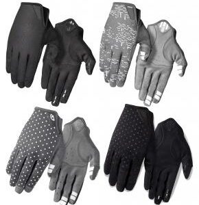 Giro La Dnd Women`s Mtb Cycling Gloves  2022 Large - Dark Shadow / White Scream
