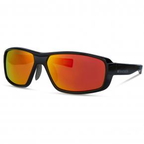 Madison Target Sunglasses Gloss Black/fire Mirror Lens