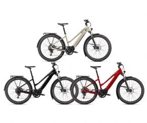 Specialized Turbo Vado 4.0 Step-through 650b Electric Bike  2022 Large - Cast Black/Silver Reflective