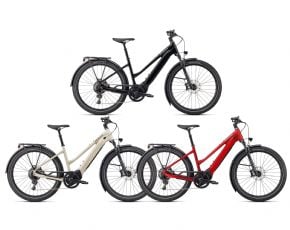 Specialized Turbo Vado 5.0 Step-through 650b Electric Bike  2022 Large - Red Tint/Silver Reflective
