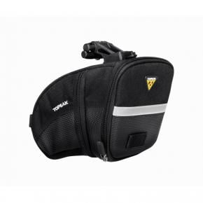 Topeak Aero Wedge With Quickclip Seat Pack Large 1.48-1.97 Litre Large 1.48-1.97 Litre - Black