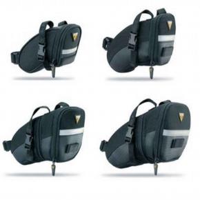 Topeak Aero Wedge With Strap (four Sizes) Seatpost Pack Medium