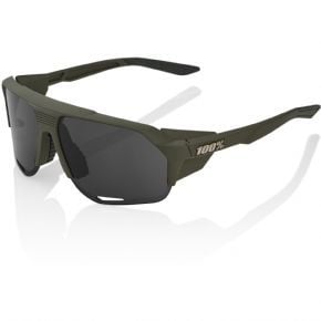 100% Norvik Sunglasses Army Green/smoke Lens