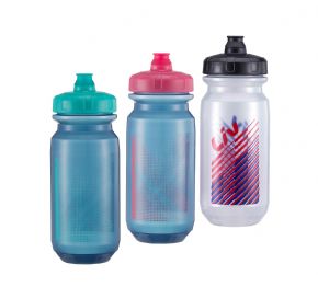 Giant Liv Doublespring 600cc Womens Water Bottle 600cc (22oz) - Clear/Purple
