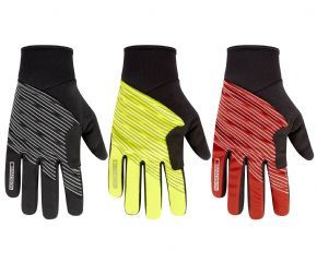 Madison Stellar Reflective Windproof Thermal Gloves  XX-Large - Lava Red