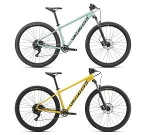 Specialized Rockhopper Comp 29er Mountain Bike  2022 Large - Gloss Ca White Sage/Satin Forest Green