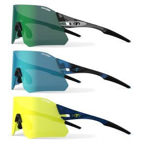 Tifosi Rail Clarion Interchangeable 3 Lens Sunglasses  Midnight Navy/Clarion Yellow