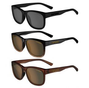 Tifosi Swank XL Polarized Sunglasses Brown Fade/Brown Polarized Lens