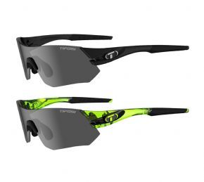 Tifosi Tasli Interchangeable 3 Lens Sunglasses Crystal Neon Green