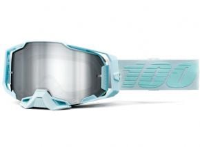 100% Armega Goggles Fargo/Mirror Silver Flash Lens 2023