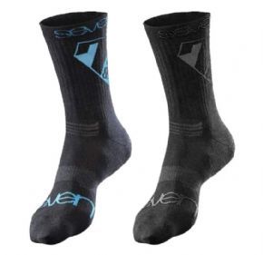 7 Idp Crew Socks Large/X-Large - Grey