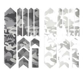 All Mountain Style Honeycomb Frame Guard Extra Frame Protection Kit Camo Camo White