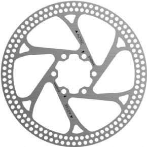 Aztec Stainless Steel Fixed Disc Rotor With Circular Cut Outs 160mm