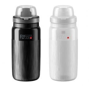 Elite Fly Tex Mtb Water Bottle With Cap 550ml 550ml - Clear