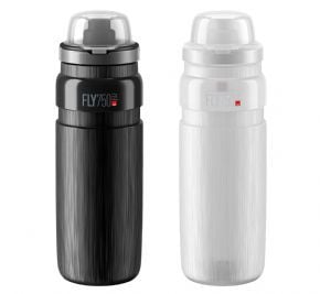 Elite Fly Tex Mtb Water Bottle With Cap 750ml 750ml - Clear