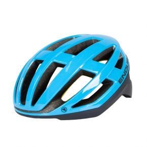 Endura Fs260-pro Mips 2 Road Helmet Hi-viz Blue Medium/large Large/X-Large - Hi-Viz Blue