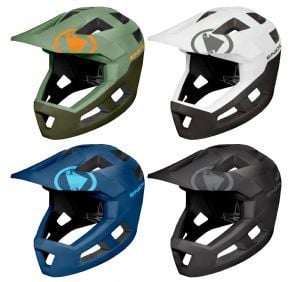 Endura Singletrack Full Face Helmet Large/X-Large - White