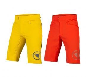 Endura Singletrack Lite Shorts Regular Fit  Last Few Sizes X-Large - Saffron