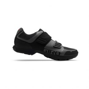 Giro Berm Cover Spd Mtb Shoes 43 - Dark Shadow / Black