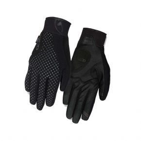 Giro Womens Inferna Water Resistant Insulated Cycling Gloves Large - Black