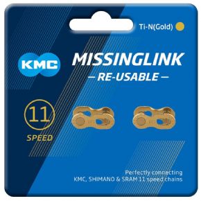 Kmc Missinglink Ti-n Gold 11 Speed Joining Links