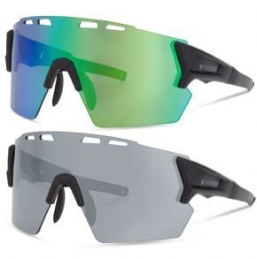 Madison Stealth 2 Sunglasses  2023 Matt Black/Silver Mirror