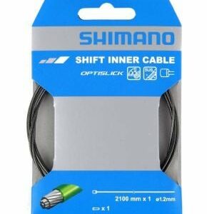 Shimano Road/mtb Optislick Coated Gear Cable Inner 1.2mm X 2100mm