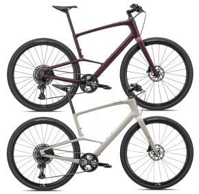 Specialized Sirrus X 5.0 Carbon Sports Hybrid Bike  2023 X-Large - Gloss White Mountains/Gunmetal/Satin White MTNs Reflective