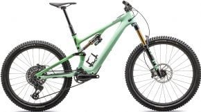 Specialized Turbo Levo SL Pro Carbon Mullet Electric Mountain Bike  2023 S3 - Gloss Oasis/Oasis Tint Over Silver/Satin Black/Silverdust