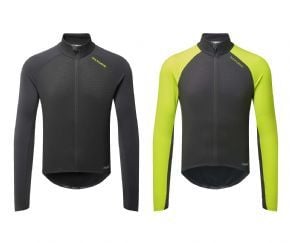 Altura Icon Windproof Long Sleeve Jersey X-Large - Lime/Carbon