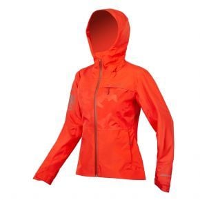 Endura Singletrack 2 Womens Waterproof Jacket Paprika X-Large - Paprika