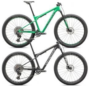 Specialized Epic World Cup Expert Carbon 29er Mountain Bike  2023 Small - Gloss Electric Green/Forest Green Pearl