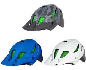 Endura Mt500jr Youth Adjustable Mtb Helmet One Size 51-56cm - Grey Camo