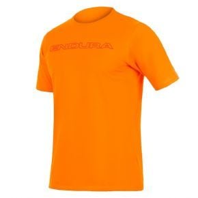 Endura One Clan Carbon T-shirt Pumpkin
