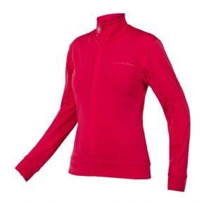 Endura Womens Xtract Roubaix Long Sleeve Jersey Berry Xsmall Only X-Small - Berry