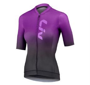 Giant Liv Race Day Womens Short Sleeve Jersey  2024 XX-Large -  Black/Purple