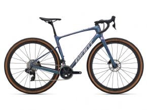 Giant Revolt Advanced Pro 1 Gravel Bike  2024 X-Large - Gloss Blue Dragonfly/ Chrome