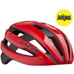 Lazer Sphere Mips Road Helmet Red