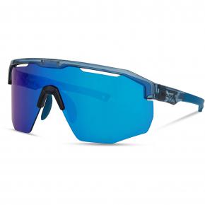 Madison Cipher Sunglasses 3 Lens Pack Crystal Gloss Blue
