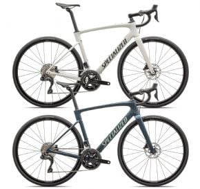 Specialized Roubaix Sl8 Comp Carbon Road Bike 2024 61cm - Red Ghost Pearl Over Dune White/Metallic Obsidian