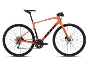 Giant Fastroad Advanced 2 Sports Hybrid Bike  2024 X-Large - Gloss Helios Orange/ Black
