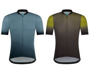 Shimano Evolve Avventura Short Sleeve Jersey  2024 X-Large - Indigo Blue