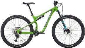 Kona Hei Hei CR 29er Mountain Bike 2024 X-Large - Gloss Kiwi/Charcoal/Charcoal & Turquoise Decals