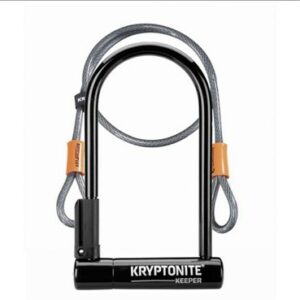 Kryptonite Keeper 12 Standard with  Flex - Sold Secure Silver