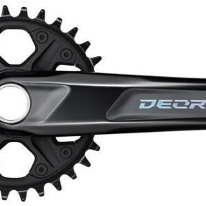 Shimano Deore FC-M6100 2-piece design 52 mm chainline 12-speed chainset